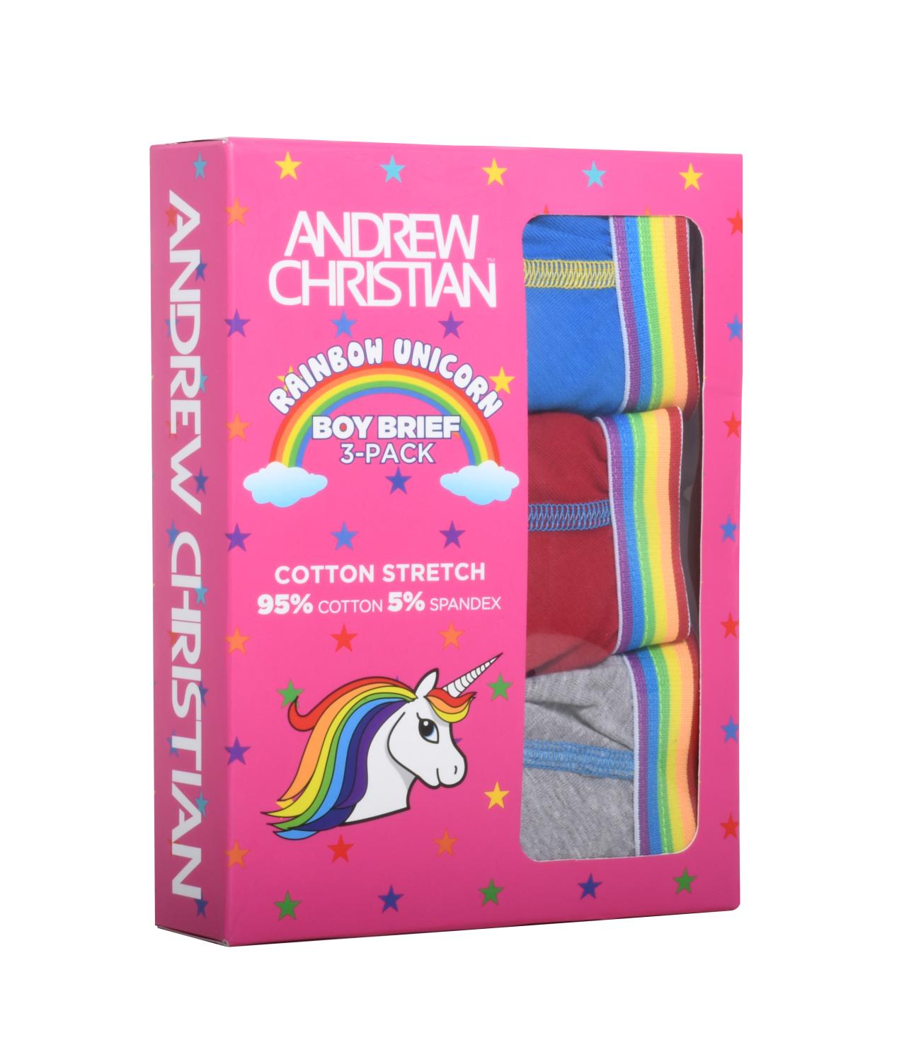 Boy Slipy ANDREW CHRISTIAN Slipy Unicorn MULTIPACK Almost Naked 3kusy v baleen11